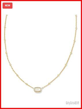 Mini Elisa 14k Gold-Plated Satellite Short Pendant Necklace